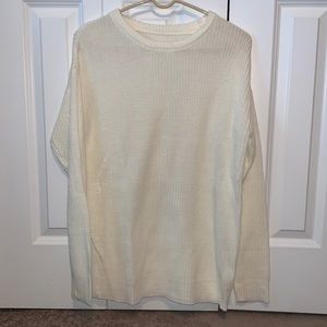 White Knitted sweater